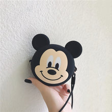 Load image into Gallery viewer, Q UNCLE Cartoon Coin Purse Girls Purse Kawaii Mini Wallet Chain Zipper Silicone Headphone Key Storage Bag Mini Crossbody Bag