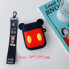 Load image into Gallery viewer, Q UNCLE Cartoon Coin Purse Girls Purse Kawaii Mini Wallet Chain Zipper Silicone Headphone Key Storage Bag Mini Crossbody Bag
